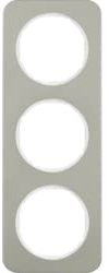 Marco 3E, R.1, acero/blanco polar, brillo