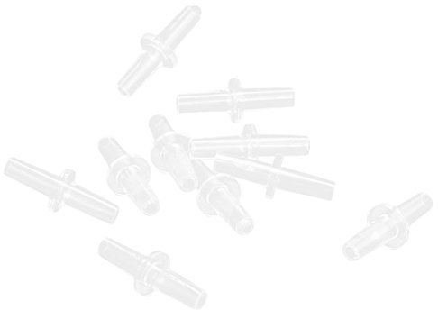 sourcing map 10 stück Aquarium Gerade Luftschlauch Stecker-Kupplung für 4mm Rohr DE de