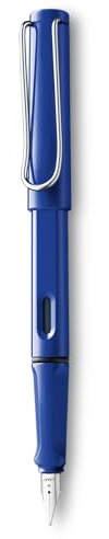 Lamy Safari Fountain Pen Blue Broad