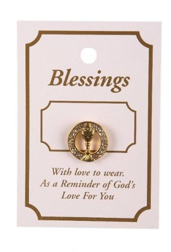 Lapel Brooch First Holy Commmunion Communion Gift.
