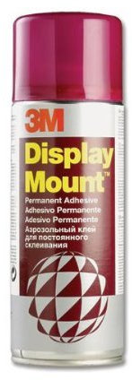 3M DisplayMount Adhesive Spray Can Instant Hold CFC-Free 400ml Ref DMOUNT