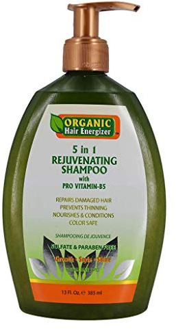 Organic Hair Energizer 5 in 1 Rejuvenating Shampoo by Organic Hair Energizer