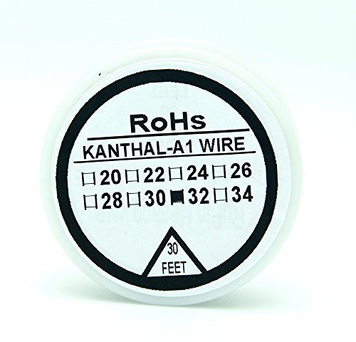Kanthal, filo di resistenza di tipo A1, bobina da 10 m, 22–32 G AWG