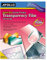 Apollo Transparente Folie für Tintenstrahldrucker, universell, schnelltrocknend, 50 Blatt/Packung (VCG7033S)
