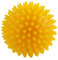 CanDo Massageball, Igelball, Noppenball, Durchmesser 8 cm, gelb, 1 Stück