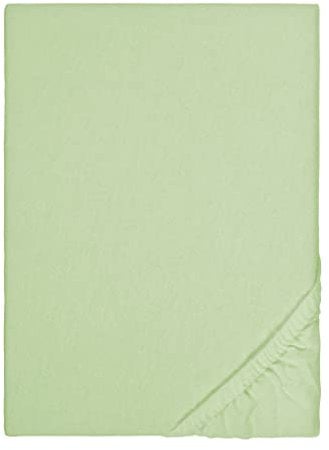 biberna Feinbiber-Spannbetttuch 0002744 pistaziengrün 1x 140x200 cm - 160x200 cm