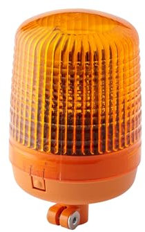 HELLA 2RL 008 060-101 Halogen-Rundumkennleuchte - KL 7000 - 12V - gelb - Rohrstutzen