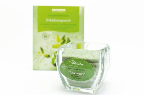 Candle Factory Wellness Duftkerze im Glas Duft: Erkältungszeit