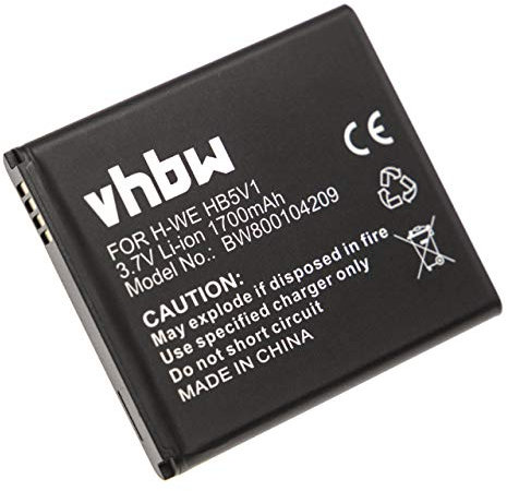 vhbw Akku kompatibel mit Huawei Ascend W1-U00