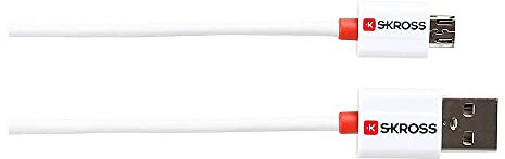 SKROSS | 2.700202 | Câble de charge Charge'n Sync Micro USB - Pour tous les appareils équipés d'un port micro USB.