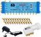 Multischalter pmse 5/12 HB-DIGITAL Set für 1x SAT bis 12 x Teilnehmer/Receiver für Full HDTV 3D 4K UHD mit Netzteil + Quattro LNB 0,1dB