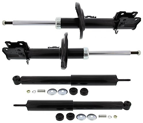 MAPCO 40931 Stoßdämpfer Satz Vorderachse und Hinterachse | Kompatibel mit: OPEL CORSA C