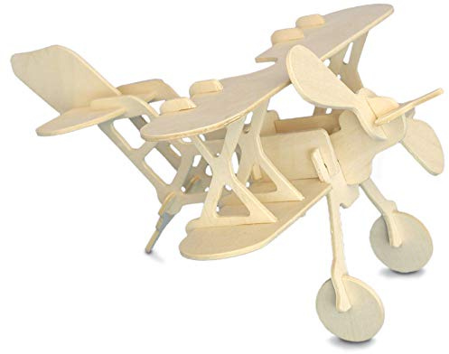 Quay Bi-Plane Woodcraft Construction Kit FSC