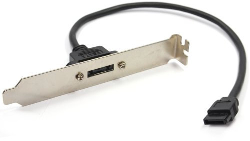 eSATA PC Backplate Adapter SATA Zum eSATA Buchse 1 Port