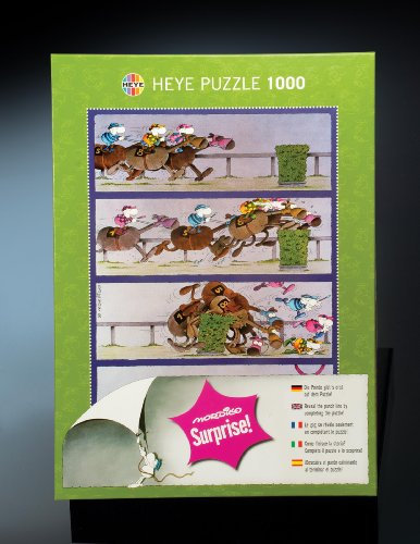 Heye 29173 - Standard Puzzles 1000 Teile Surprise! Horses, Mordillo