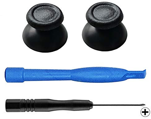 2x New Black Replacement Controller analog Stick Thumbsticks thumb stick for Sony Dual Shock 4 PS4
