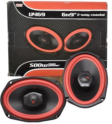 Cerwin Vega V469 500 Watts Max 6 x 9 2-Way Car Audio Coaxial Speakers