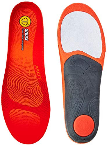 SIDAS 3Feet Winter Low-Einlegesohlen Sohlen, Red, XXL