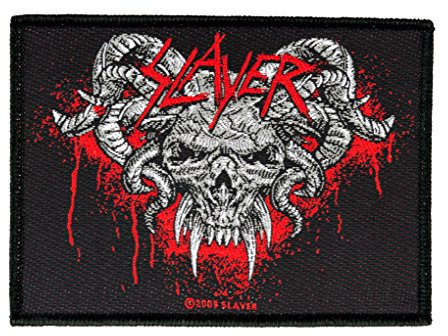 Slayer Aufnäher - Demonic Patch - Gewebt & Lizenziert !!