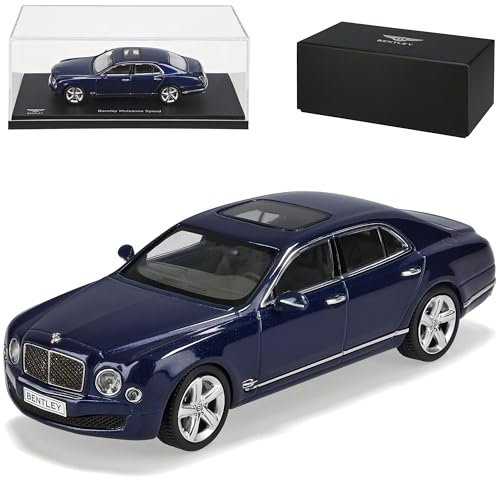 Kyosho Bentley Mulsanne Speed Marlin Blau Ab 2013 1/43 Modell Auto