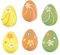 Günthart 96 Zucker Ostereier, klein, flach, 1er Pack (1 x 136 g)