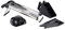 MasterPRO Cortador Vegetales, Acero Inoxidable, Negro, 12x15x43.5 cm