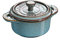 Mini Cocotte 10 cm Ancient Turquoise in Ceramica