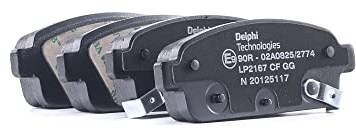 Delphi LP2167 Bremsbelag - (4-teilig)