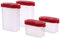 Tupperware 128 Lot de 4 shakers modulaires