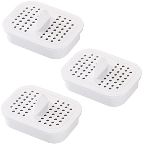 Nakii Water Pitcher Replacement Filter for NFP-100, 3 Count