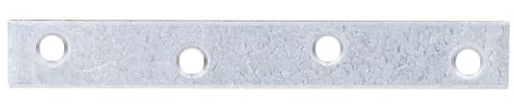 Alberts 339289 Flachverbinder | schmal | sendzimirverzinkt | 120 x 16 mm