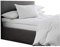 Original Sleep Company 100% Duck Feather and Pure Cotton Luxury Mattress Topper in King Size for Super-Soft Support with Elasticated Straps Ethically Sourced Materials