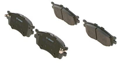 Bosch BP1050 - Auto Bremsbeläge vorne - Bosch-Qualität - für leises Bremsen mit wenig Staub - ECE-R90 zertifiziert - kupferfrei - 1 Set mit 4 Bremsbelägen