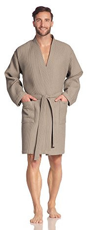 Vossen Bademäntel unisex Kurzmantel Rom pepplestone - 7470 M