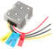sourcing map Leistungswandler-Regler DC12V (10V~16V) Step-Up auf DC19V 5A 95W Wasserdichter Spannungswandler-Transformator