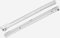 REJS Metal Roller Drawer Slides/Runners Bottom fix Metal White 250mm-600mm (400mm)