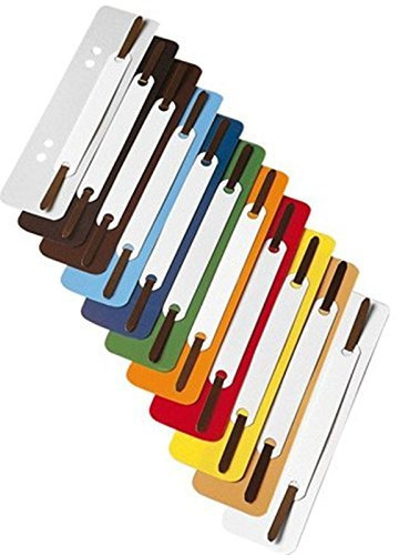 Heftstreifen PP 34x150 farb. sortiert, VE=250ST