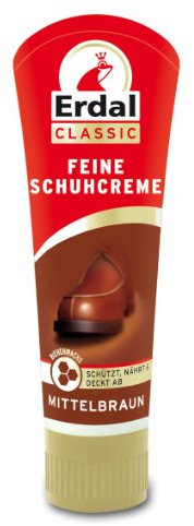 Erdal Tubencreme mittelbraun, 2er Pack (2 x 75 ml)