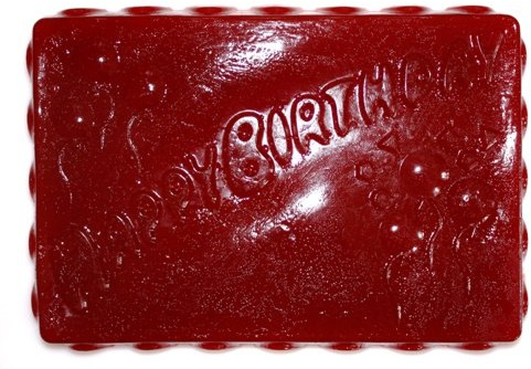 Geburtstags Torte aus Fruchtgummi 2,8 kg Farbe ROT