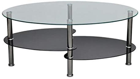 vidaXL Table de Salon/Table Basse Noire Barcelone