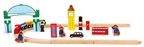Small Foot Company 5998 - Eisenbahn Spielset - Paddington Bär