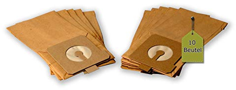 10 Staubsaugerbeutel kompatibel mit PROGRESS Minor 2000 - Serie, 10 Staubbeutel ähnlich Original Staubsaugerbeutel PROGRESS P 8, P 70