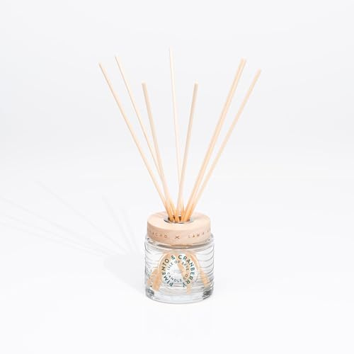 Isle of Skye Candle Company Pimento Kissen, und Preiselbeeren Reed Diffusor, weiß