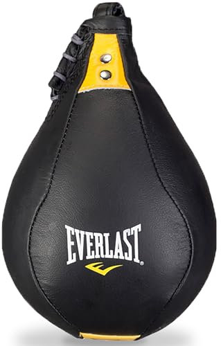 Everlast Unsiex Erwachsene Sport Boxen Punching Ball Kangaroo Speed Bag, Schwarz, 9x6