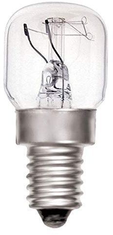 4 x CROMPTON 25w SES E14 Small Screw Cap Microwave Oven Lamps 300 Degree C Teflon Coated Light Bulbs