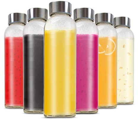 Epica Lot de 6 bouteilles en verre de 532 ml