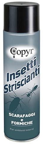 Kenyasafe Insecticide Aerosol for Crawling Insects to Base of Permethrin & Tetramethrin 400 ml