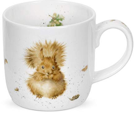 Redhead par Royal Worcester Wrendale Vert écureuil Simple Mug