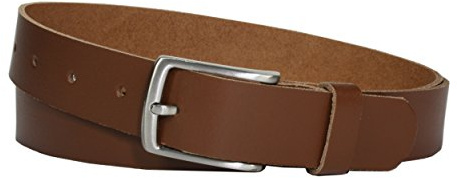 Vascavi Ledergürtel echt Leder, 3 cm breit und ca. 0.25 cm stark, Gürtel, Anzugsgürtel, Hüftgürtel, Jeansgürtel, Made in Germany (100 cm Gesamtlänge 110 cm, Hellbraun)