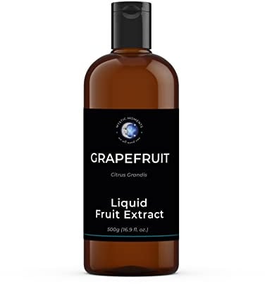 Mystic Moments | Grapefruit - Liquid Fruit Extract 500g | Perfect for Skin Care, Creams, Lotions and DIY beauty products Vegan GMO Free